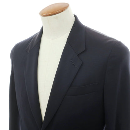 【中古】ポールスミスコレクション PAUL SMITH COLLECTION コットン ジャージー 2B カジュアルジャケット ダークネイビー【サイズM】【 状態ランクB 】【 メンズ 】