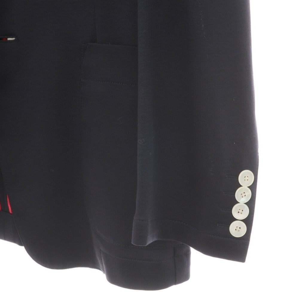 【中古】ポールスミスコレクション PAUL SMITH COLLECTION コットン ジャージー 2B カジュアルジャケット ダークネイビー【サイズM】【 状態ランクB 】【 メンズ 】