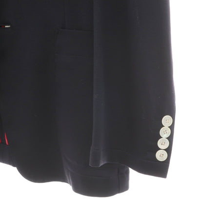 【中古】ポールスミスコレクション PAUL SMITH COLLECTION コットン ジャージー 2B カジュアルジャケット ダークネイビー【サイズM】【 状態ランクB 】【 メンズ 】