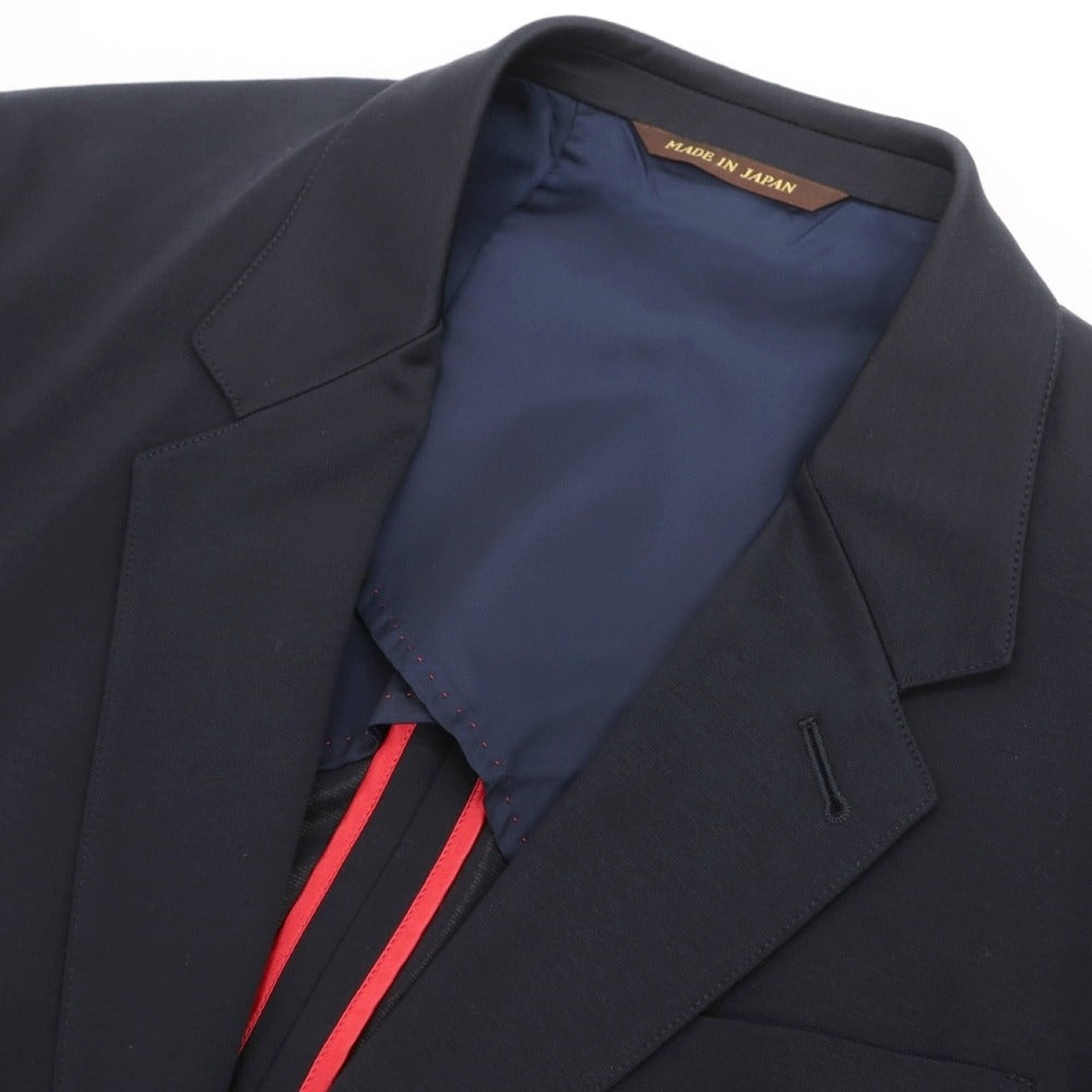 【中古】ポールスミスコレクション PAUL SMITH COLLECTION コットン ジャージー 2B カジュアルジャケット ダークネイビー【サイズM】【 状態ランクB 】【 メンズ 】