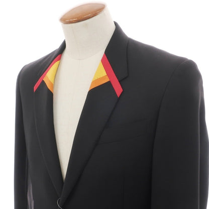 【中古】ポールスミスコレクション PAUL SMITH COLLECTION ウール 2B カジュアルジャケット ブラック【サイズM】【 状態ランクB 】【 メンズ 】