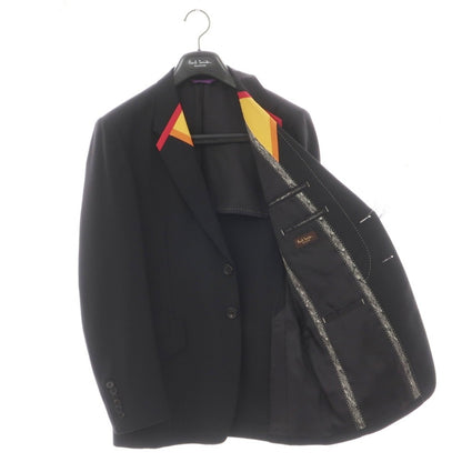 【中古】ポールスミスコレクション PAUL SMITH COLLECTION ウール 2B カジュアルジャケット ブラック【サイズM】【 状態ランクB 】【 メンズ 】
