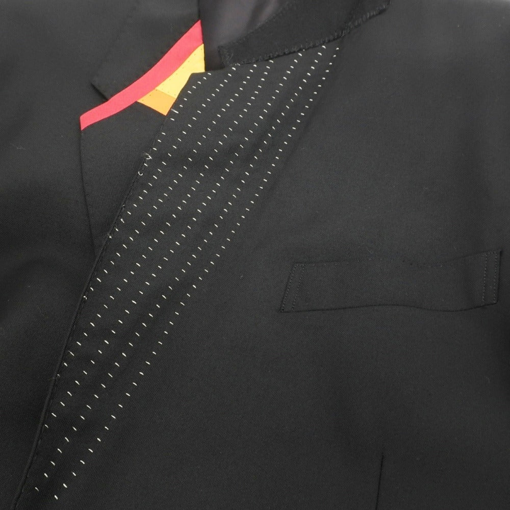 【中古】ポールスミスコレクション PAUL SMITH COLLECTION ウール 2B カジュアルジャケット ブラック【サイズM】【 状態ランクB 】【 メンズ 】