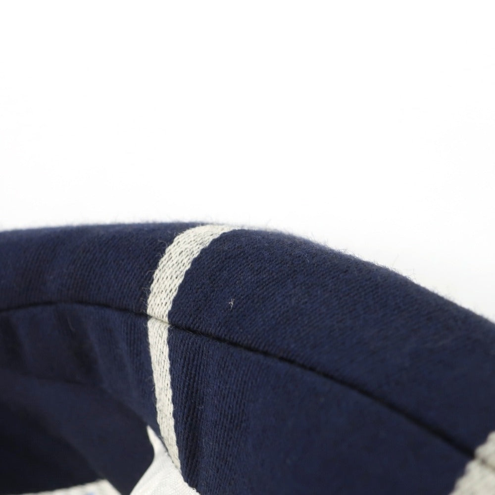 【中古】ハケットロンドン HACKETT LONDON ウールコットン ストライプ 3B テーラードジャケット ネイビーxホワイト【サイズ38】【 状態ランクB 】【 メンズ 】