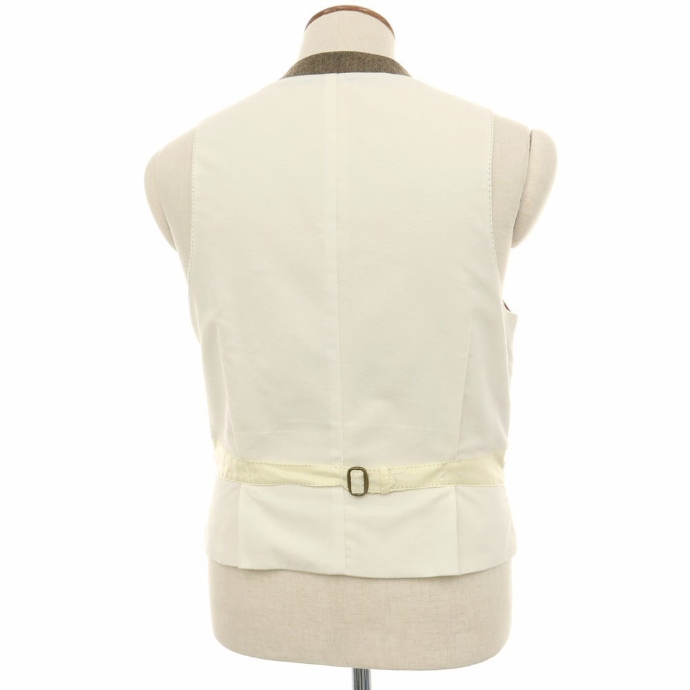 【中古】ポールスミスコレクション PAUL SMITH COLLECTION ウール カジュアル系ジレ ベスト カーキ【サイズL】【 状態ランクB 】【 メンズ 】