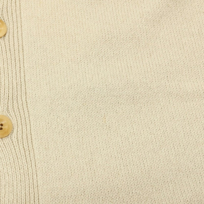 【中古】ポールスミスコレクション PAUL SMITH COLLECTION ウールコットン ニット カーディガン ベージュ【サイズM】【 状態ランクB 】【 メンズ 】