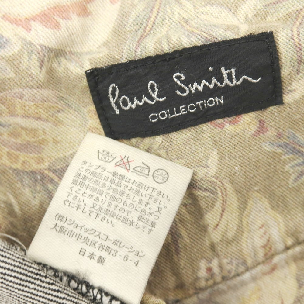【中古】ポールスミスコレクション PAUL SMITH COLLECTION コットン セミフレア デニムパンツ ジーンズ ブラックグレー【サイズ31】【 状態ランクC 】【 メンズ 】