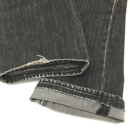 【中古】ポールスミスコレクション PAUL SMITH COLLECTION コットン セミフレア デニムパンツ ジーンズ ブラックグレー【サイズ31】【 状態ランクC 】【 メンズ 】