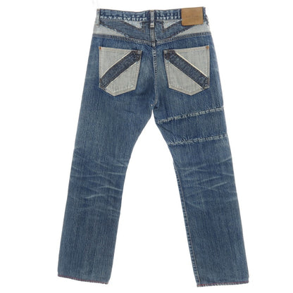 【中古】ポールスミスコレクション PAUL SMITH COLLECTION コットン デニムパンツ ジーンズ ブルー【サイズ30】【 状態ランクC 】【 メンズ 】