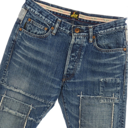 【中古】ポールスミスコレクション PAUL SMITH COLLECTION コットン デニムパンツ ジーンズ ブルー【サイズ30】【 状態ランクC 】【 メンズ 】