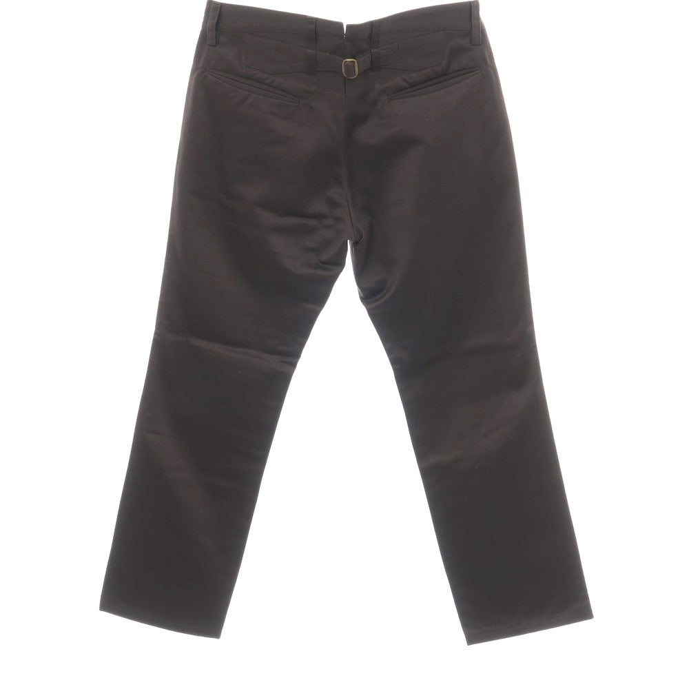 【中古】ポールスミスコレクション PAUL SMITH COLLECTION コットン サテン 5ポケットパンツ チャコールブラウン【サイズL】【 状態ランクB 】【 メンズ 】