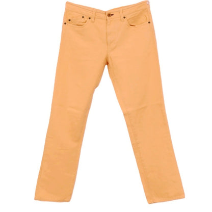 【中古】ポールスミスコレクション PAUL SMITH COLLECTION コットンリネン 5ポケットパンツ オレンジ【サイズL】【 状態ランクB 】【 メンズ 】