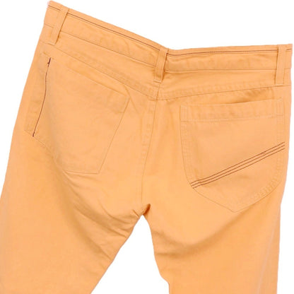 【中古】ポールスミスコレクション PAUL SMITH COLLECTION コットンリネン 5ポケットパンツ オレンジ【サイズL】【 状態ランクB 】【 メンズ 】