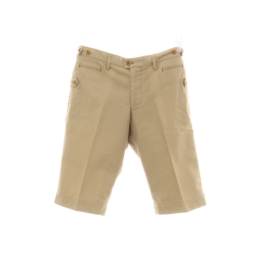 【中古】ポールスミスコレクション PAUL SMITH COLLECTION コットン ショートパンツ ベージュ【サイズL】【 状態ランクB 】【 メンズ 】