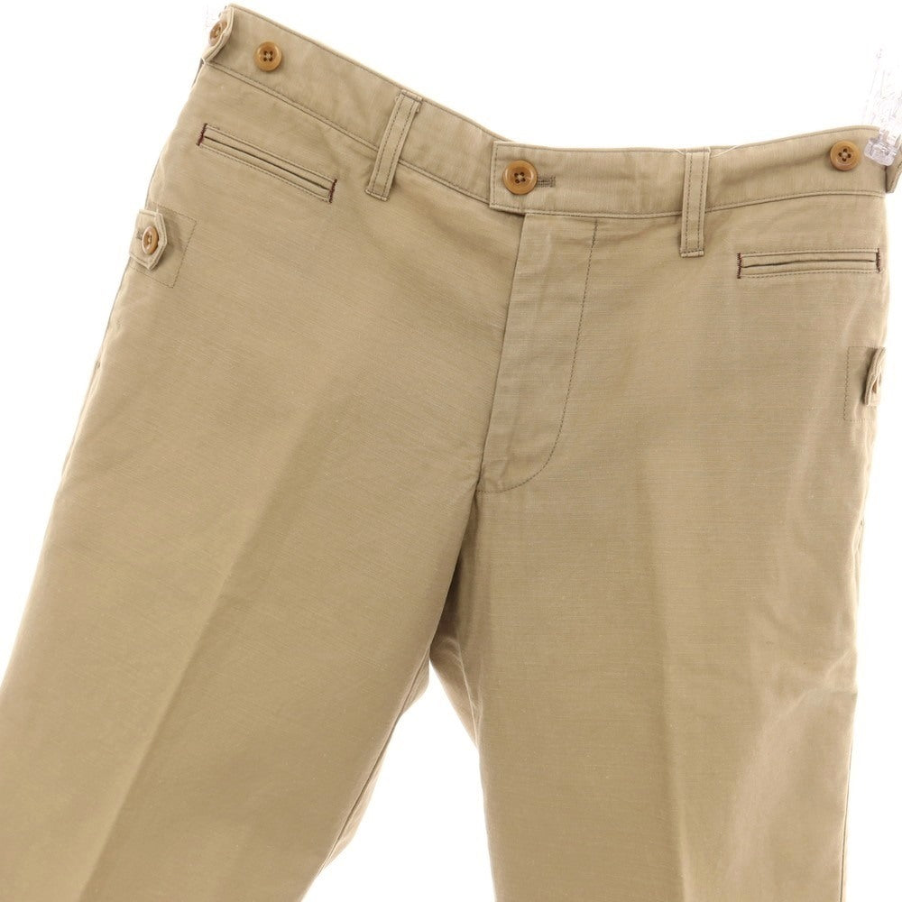 【中古】ポールスミスコレクション PAUL SMITH COLLECTION コットン ショートパンツ ベージュ【サイズL】【 状態ランクB 】【 メンズ 】