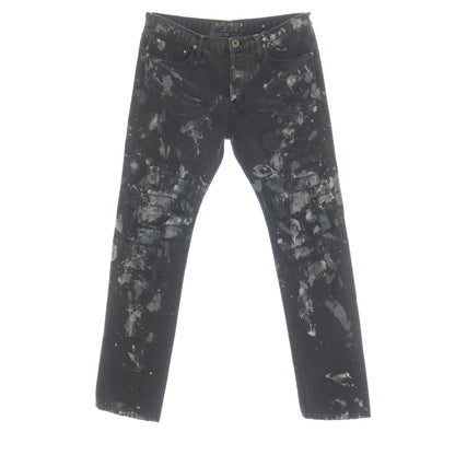 【中古】ポールスミス Paul Smith コットン デニムパンツ ジーンズ ブラック系【サイズM】【 状態ランクB 】【 メンズ 】