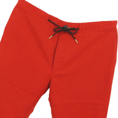 【中古】ポールスミス Paul Smith ストレッチ ウールナイロン イージーパンツ レッド【サイズL】【 状態ランクB 】【 メンズ 】