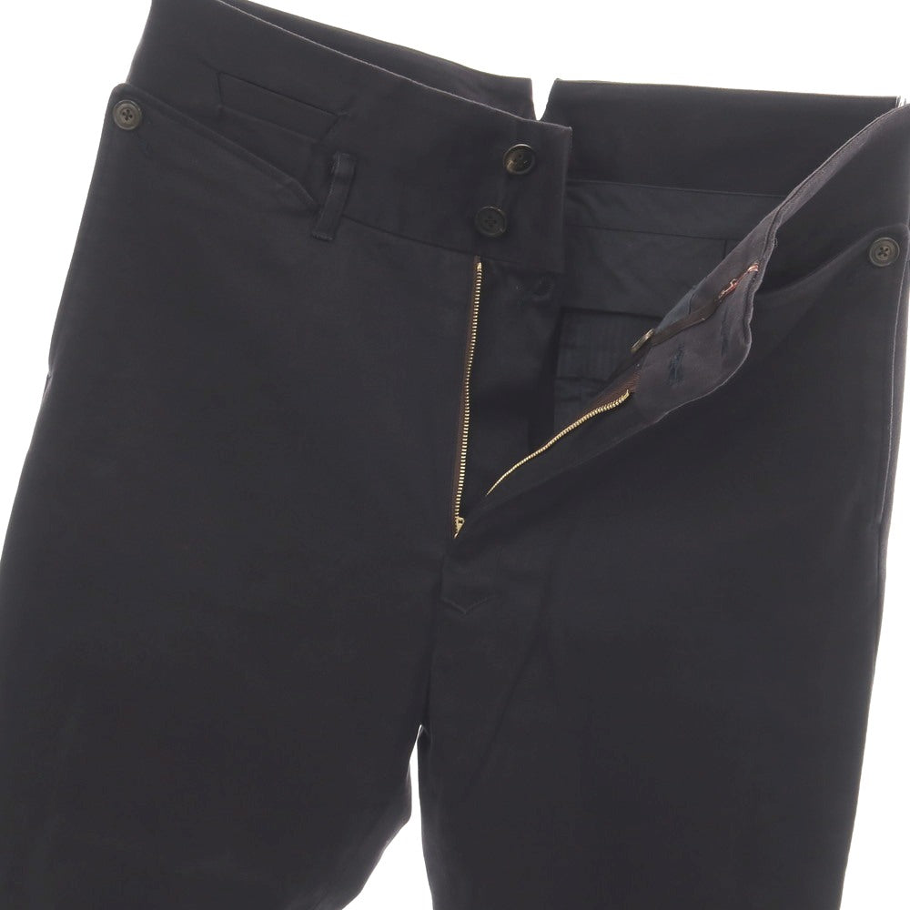 【中古】ポールスミス Paul Smith ストレッチ コットン パンツ ネイビー【サイズL】【 状態ランクB 】【 メンズ 】