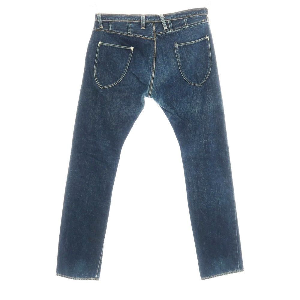 【中古】レッドイヤー ポールスミス RED EAR PAUL SMITH コットン デニムパンツ ジーンズ ネイビー【サイズL】【 状態ランクB 】【 メンズ 】