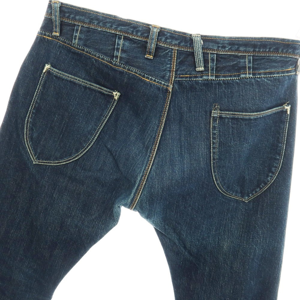 【中古】レッドイヤー ポールスミス RED EAR PAUL SMITH コットン デニムパンツ ジーンズ ネイビー【サイズL】【 状態ランクB 】【 メンズ 】