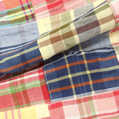 【中古】ハケットロンドン HACKETT LONDON コットン チェック パッチワーク ショートパンツ マルチカラー【サイズ30】【 状態ランクB 】【 メンズ 】