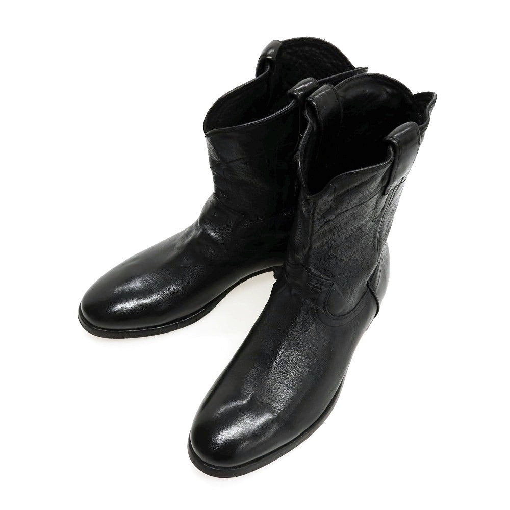 【中古】ポールスミス Paul Smith レザー ブーツ ブラック【サイズ7】【 状態ランクB 】【 メンズ 】