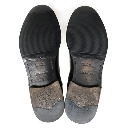 【中古】ポールスミス Paul Smith レザー ブーツ ブラック【サイズ7】【 状態ランクB 】【 メンズ 】
