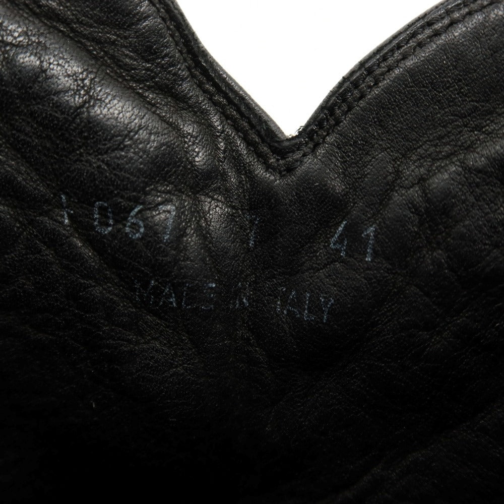 【中古】ポールスミス Paul Smith レザー ブーツ ブラック【サイズ7】【 状態ランクB 】【 メンズ 】