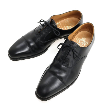 【中古】ポールスミス Paul Smith × Crocket Jones カーフ レザー ドレスシューズ ブラック【サイズ7E】【 状態ランクB 】【 メンズ 】