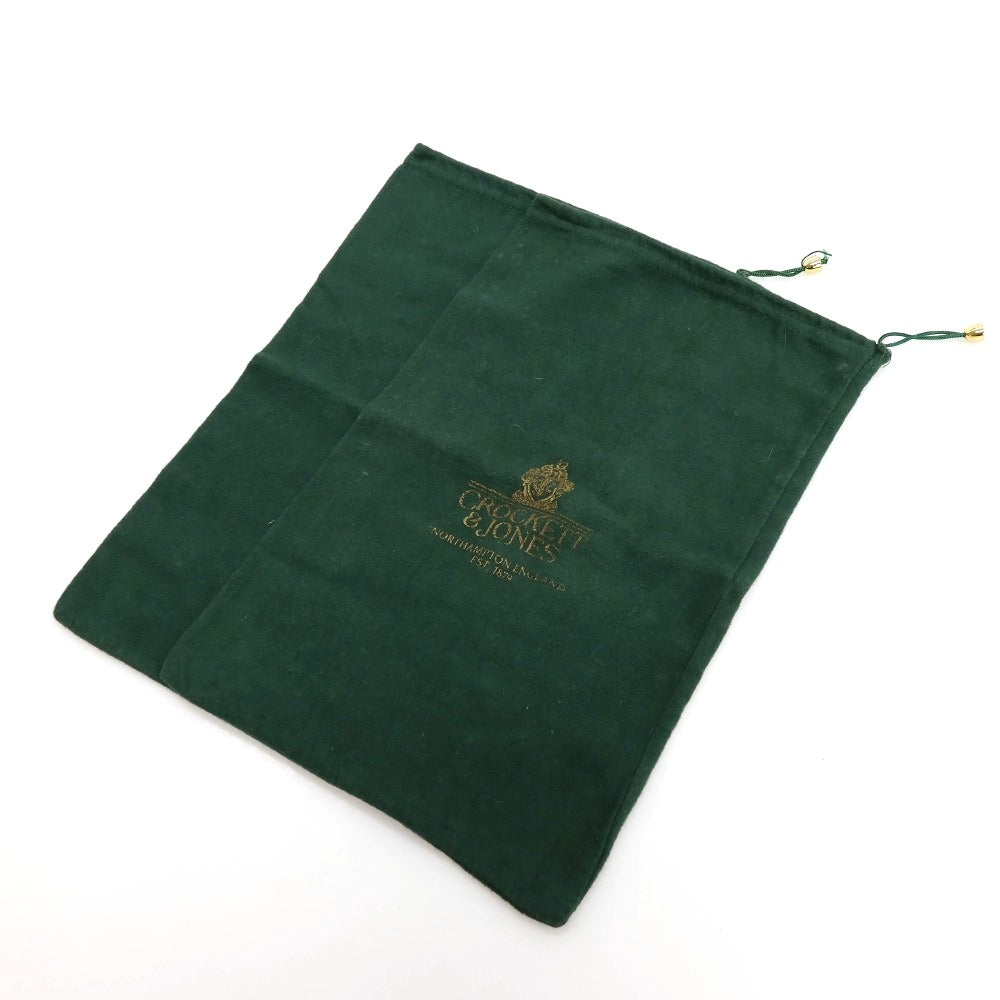 【中古】ポールスミス Paul Smith × Crocket Jones カーフ レザー ドレスシューズ ブラック【サイズ7E】【 状態ランクB 】【 メンズ 】