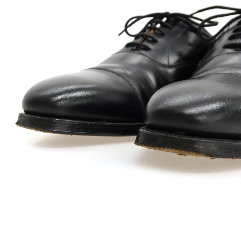 【中古】ポールスミス Paul Smith × Crocket Jones カーフ レザー ドレスシューズ ブラック【サイズ7E】【 状態ランクB 】【 メンズ 】