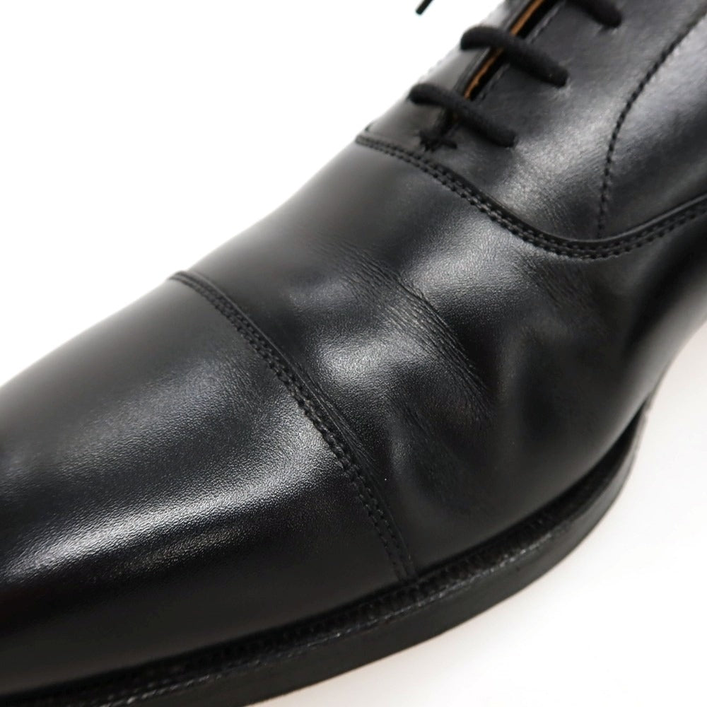 【中古】ポールスミス Paul Smith × Crocket Jones カーフ レザー ドレスシューズ ブラック【サイズ7E】【 状態ランクB 】【 メンズ 】