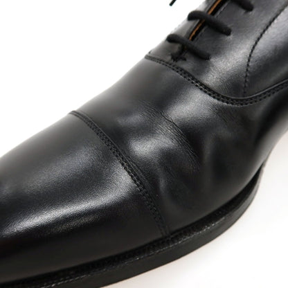 【中古】ポールスミス Paul Smith × Crocket Jones カーフ レザー ドレスシューズ ブラック【サイズ7E】【 状態ランクB 】【 メンズ 】