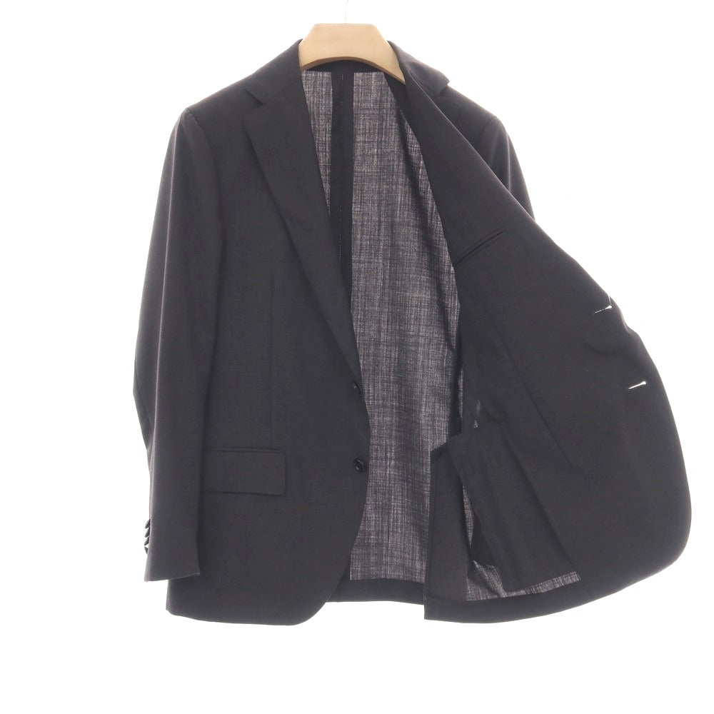 【中古】ラルディーニ LARDINI ウール 3つボタンスーツ チャコールグレー【サイズ48】【 状態ランクB 】【 メンズ 】