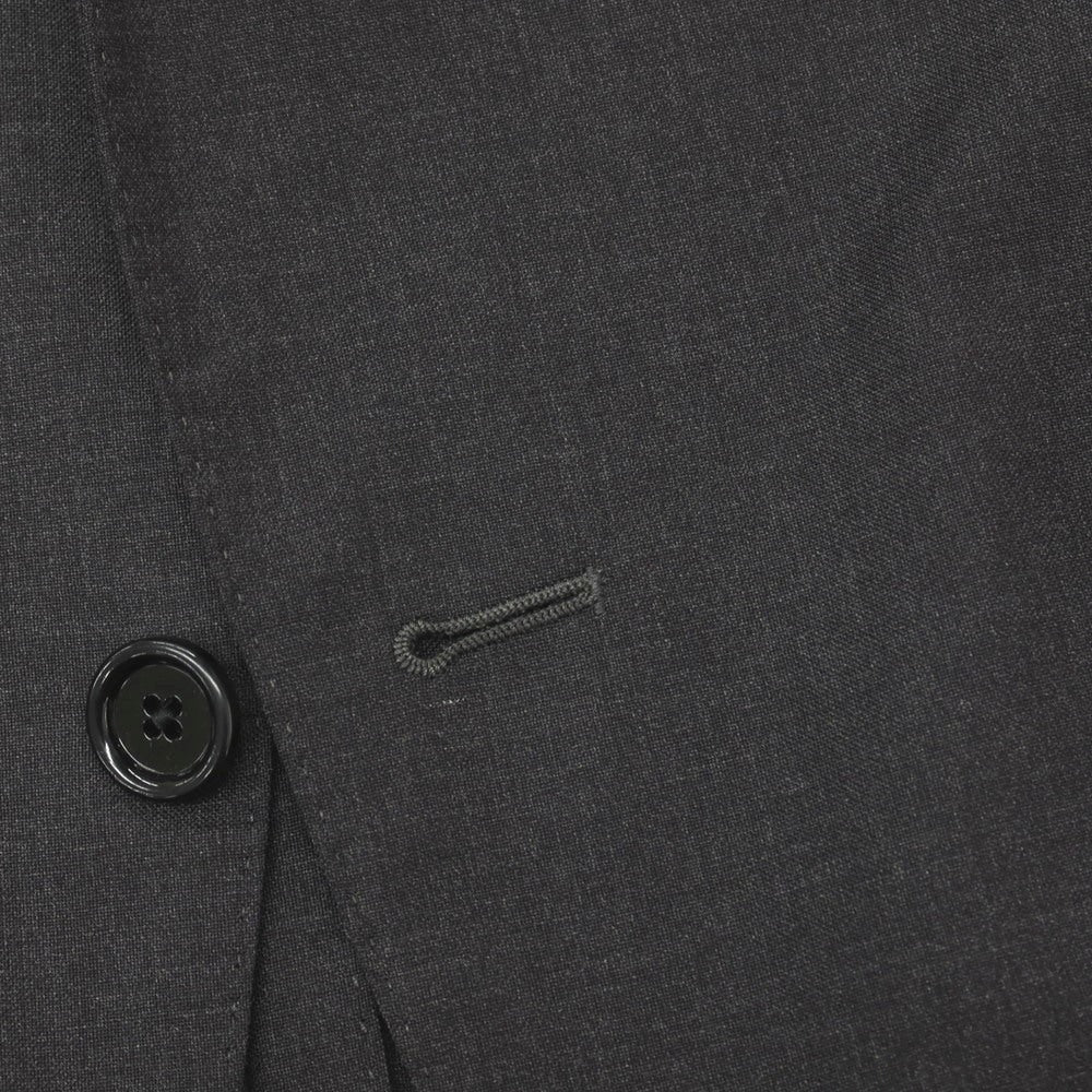 【中古】ラルディーニ LARDINI ウール 3つボタンスーツ チャコールグレー【サイズ48】【 状態ランクB 】【 メンズ 】