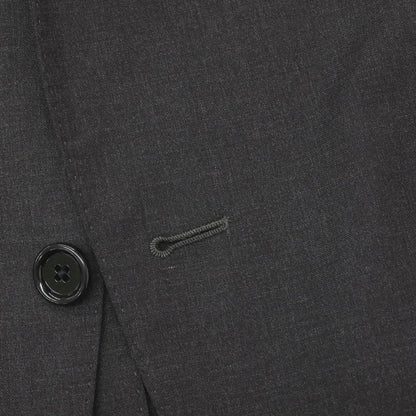 【中古】ラルディーニ LARDINI ウール 3つボタンスーツ チャコールグレー【サイズ48】【 状態ランクB 】【 メンズ 】