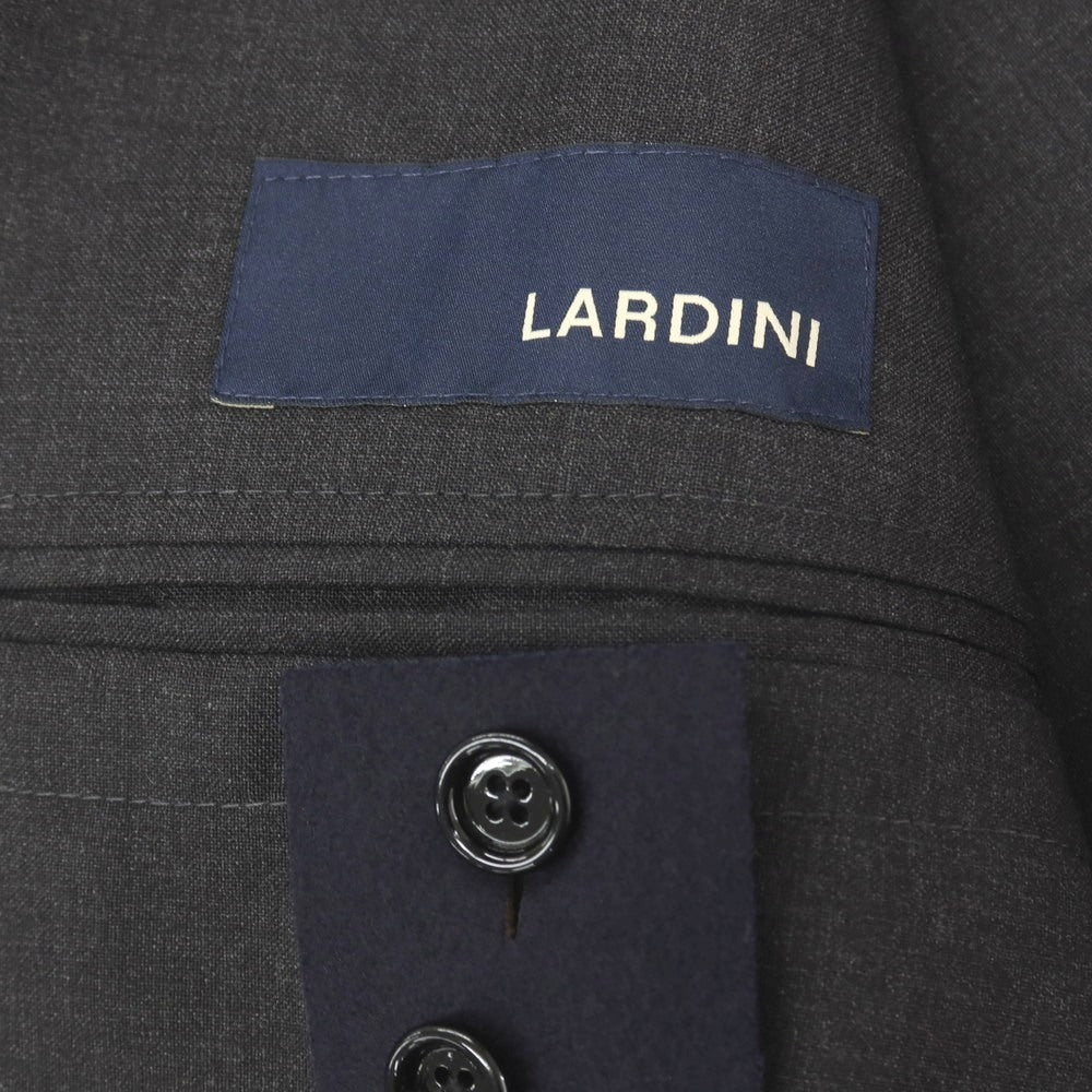 【中古】ラルディーニ LARDINI ウール 3つボタンスーツ チャコールグレー【サイズ48】【 状態ランクB 】【 メンズ 】