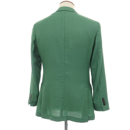 【中古】ボリオリ BOGLIOLI K.JACKET ウールシルク 2B テーラードジャケット グリーン【サイズ46】【 状態ランクB 】【 メンズ 】