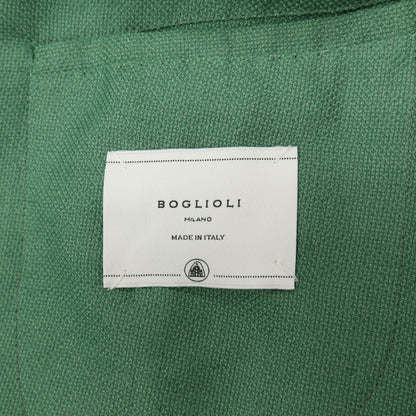 【中古】ボリオリ BOGLIOLI K.JACKET ウールシルク 2B テーラードジャケット グリーン【サイズ46】【 状態ランクB 】【 メンズ 】