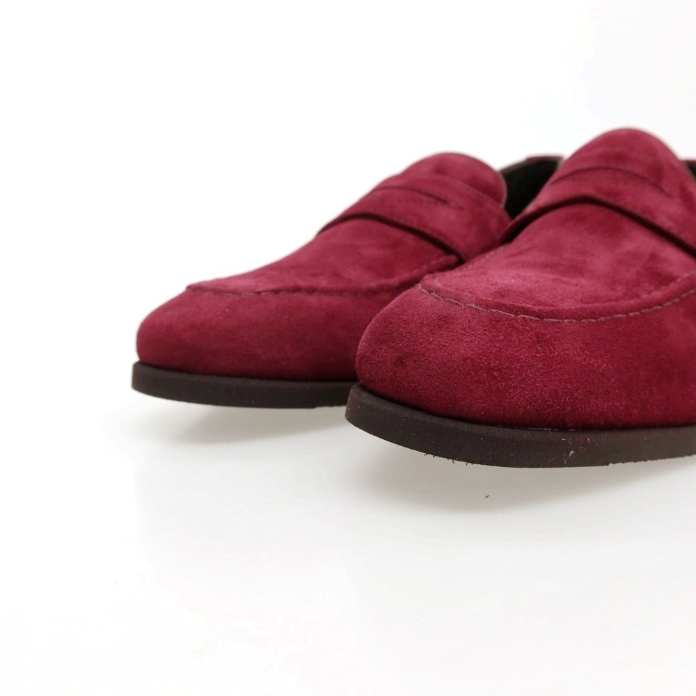 【新品】フェランテ FERRANTE ELEGANT スエード ローファー パープルマゼンタ【サイズ7】【 状態ランクN 】【 メンズ 】