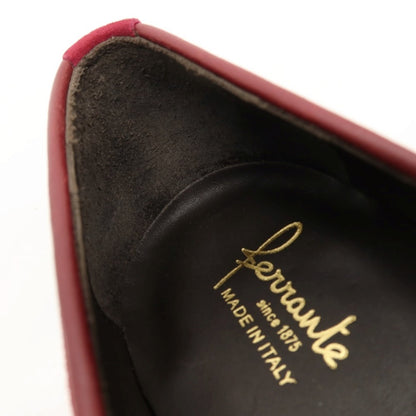 【新品】フェランテ FERRANTE ELEGANT スエード ローファー パープルマゼンタ【サイズ7】【 状態ランクN 】【 メンズ 】