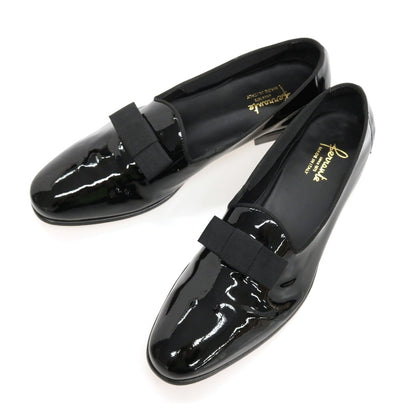 【新品アウトレット】フェランテ FERRANTE PAPILLON パテント ローファー ブラック【サイズ7 1/2】【 状態ランクN- 】【 メンズ 】