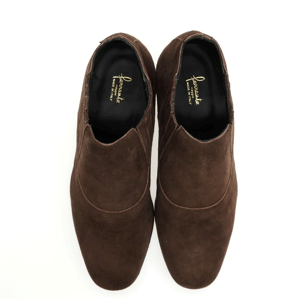 【新品】フェランテ FERRANTE ARTIC スエード ブーツ ブラウン【サイズ5】【 状態ランクN 】【 メンズ 】