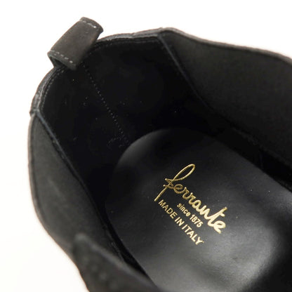 【新品】フェランテ FERRANTE ELLIS スエード ブーツ ブラック【サイズ7 1/2】【 状態ランクN 】【 メンズ 】