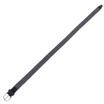 【新品】アンダーソンズ Andersons ウール系 エラスティック ゴム メッシュベルト ネイビーxグレー【サイズ95】【 状態ランクN 】【 メンズ 】