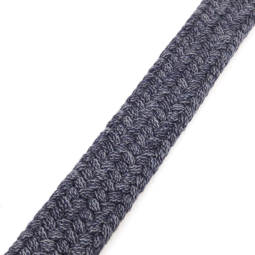 【新品】アンダーソンズ Andersons ウール系 エラスティック ゴム メッシュベルト ネイビーxグレー【サイズ95】【 状態ランクN 】【 メンズ 】