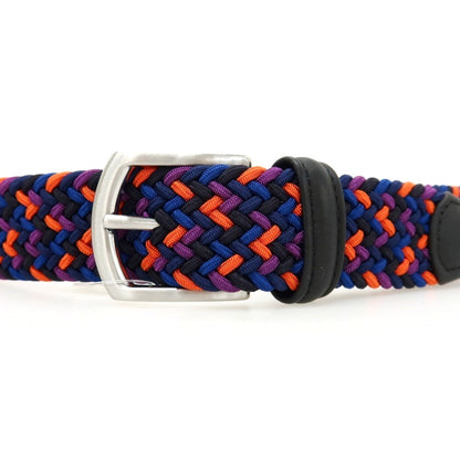 【新品】アンダーソンズ Andersons エラスティック ゴム メッシュベルト ブラックxマルチカラー【サイズ85】【 状態ランクN 】【 メンズ 】