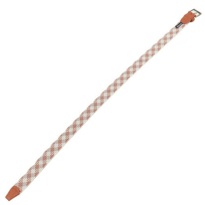 【新品】アンダーソンズ Andersons エラスティック ゴム メッシュベルト テラコッタxライトグレー【サイズ85】【 状態ランクN 】【 メンズ 】
