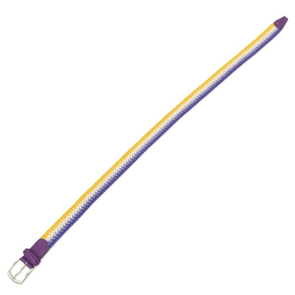 【新品アウトレット】アンダーソンズ Andersons エラスティック ゴム メッシュベルト パープルxイエロー【サイズ85】【 状態ランクN- 】【 メンズ 】