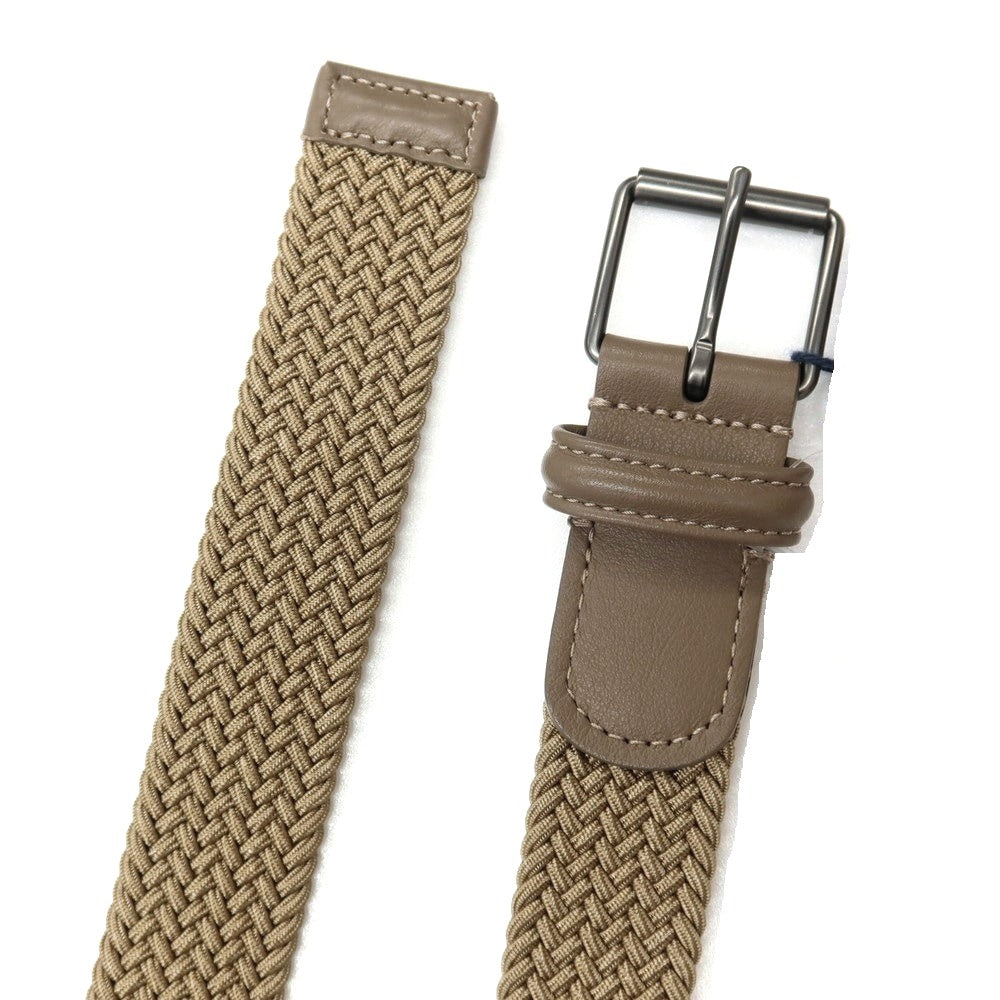 【新品】アンダーソンズ Andersons エラスティック ゴム メッシュベルト カーキベージュ【サイズ85】【 状態ランクN 】【 メンズ 】